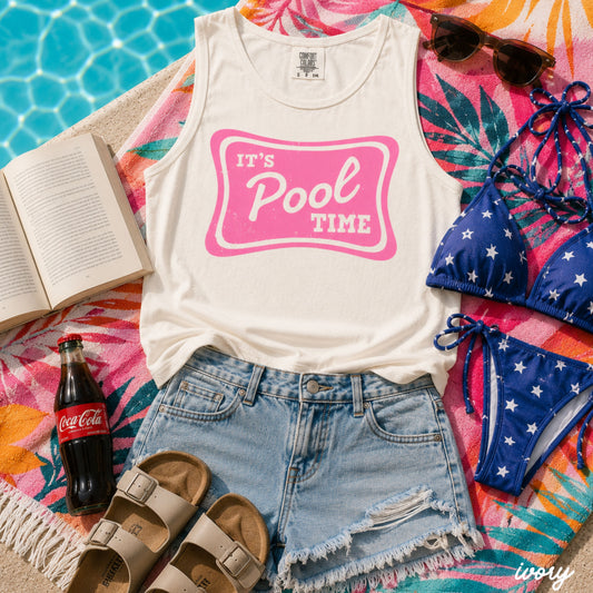 Pool Time Tank *10 Colors (S-3X)