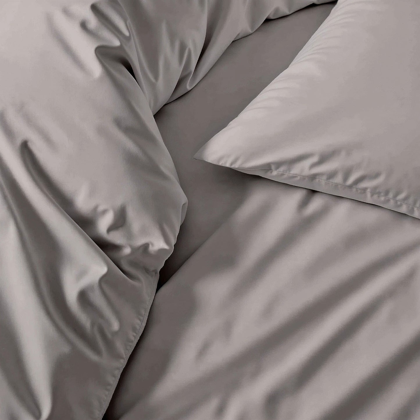 Parure de lit de luxe en satin de coton australien
