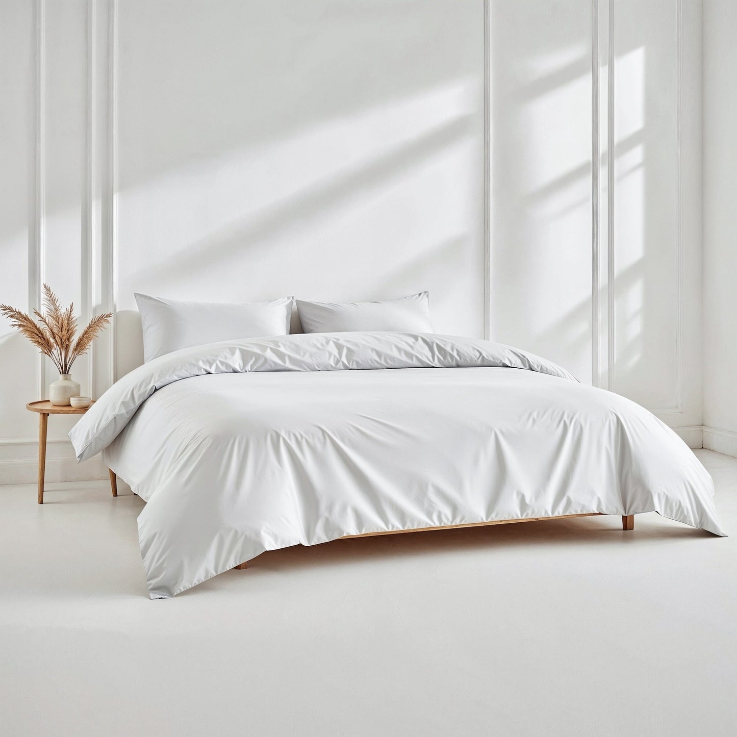 Parure de lit de luxe en satin de coton australien