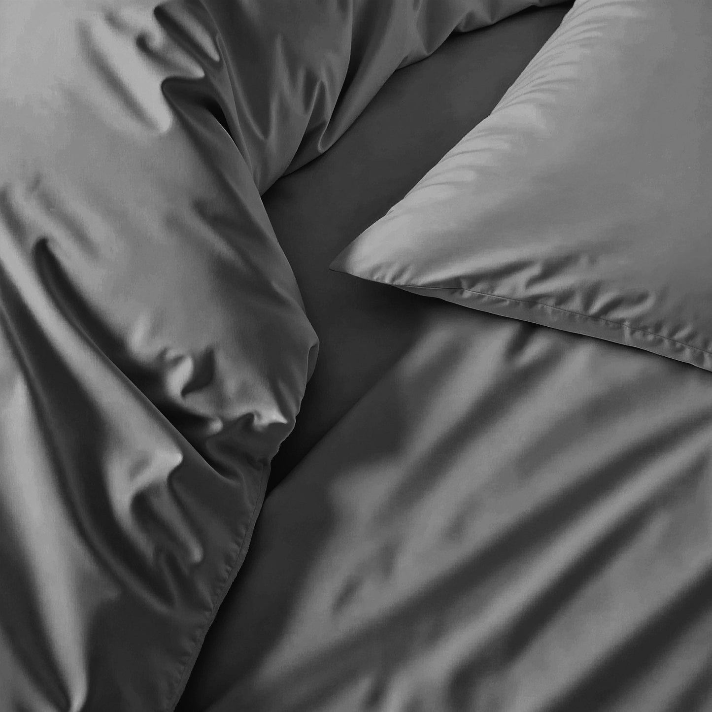 Parure de lit de luxe en satin de coton australien