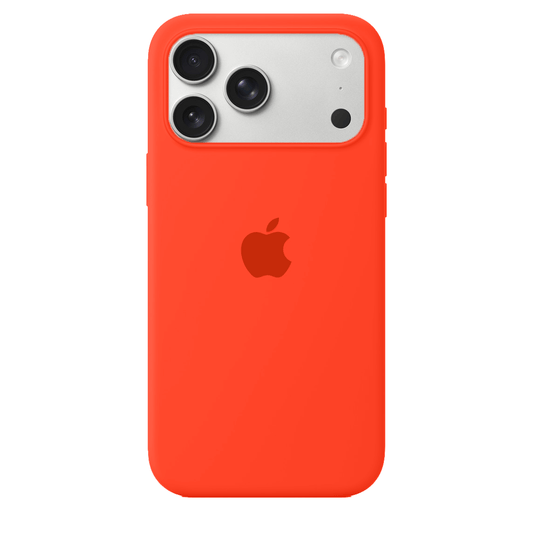 iPhone Silicone Case (Orange)