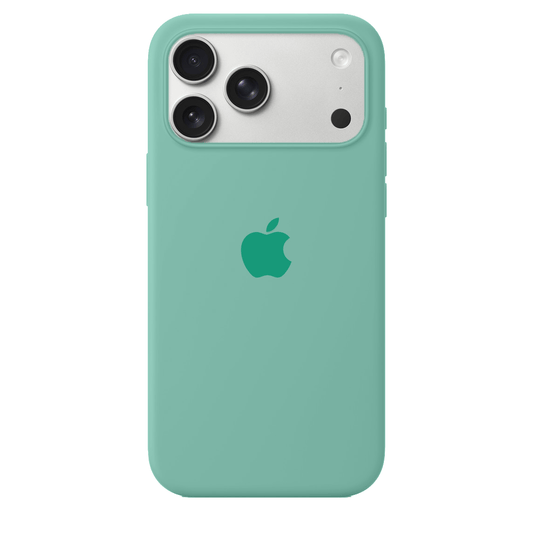 iPhone Silicone Case (Spearmint Green)