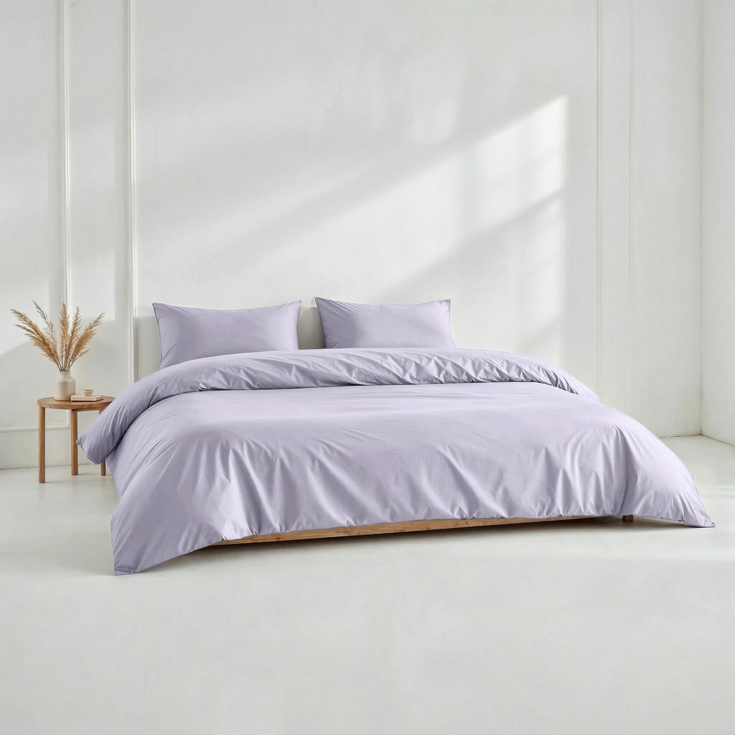 Parure de lit de luxe en satin de coton australien