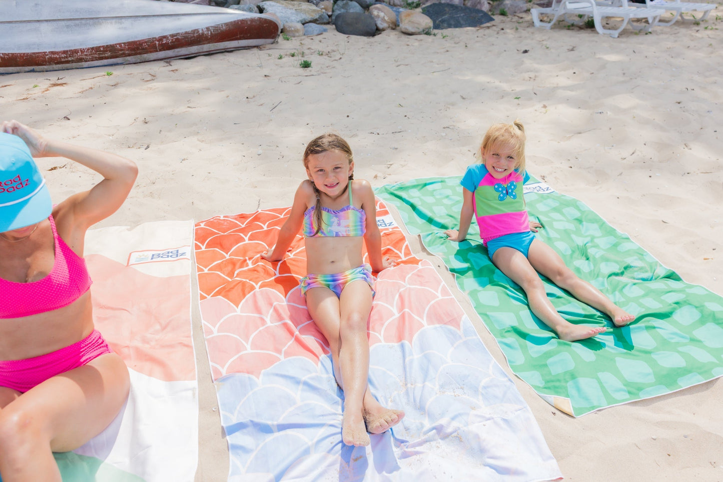 Quick-Dry & Sand-Free Towel | 4 Pack
