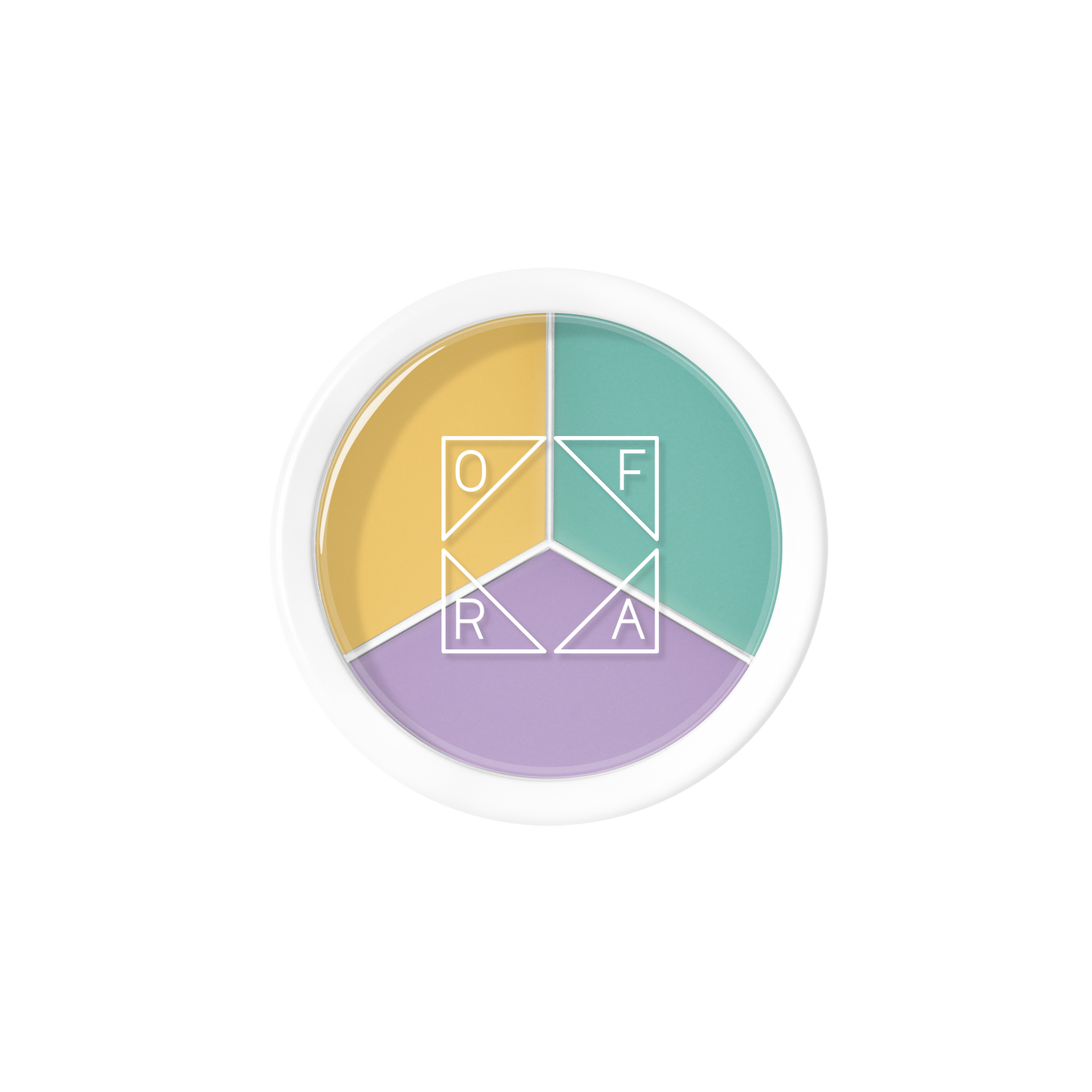 Corrector Tri-Pot - Yellow, Lilac, Mint